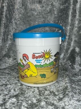 Vintage McDonald’s bucket pail